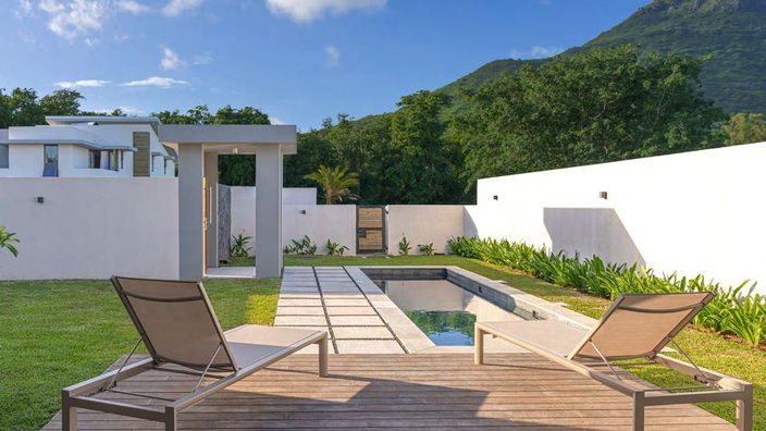 Villas Aloès — exkluzivní soukromé vily s vlastním bazénem a tropickou zahradou v Tamarin Bay